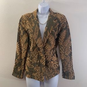 Expose Silk Tapestry Blazer 34 Chest